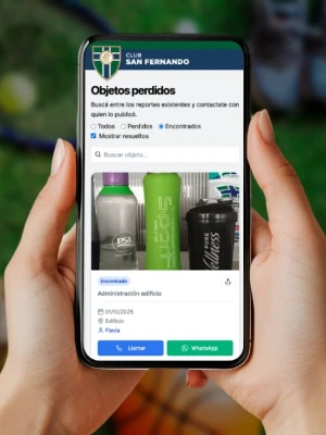 Objetos Perdidos - Club San Fernando