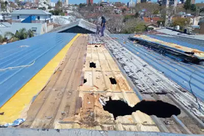 Mejoras en el Gimnasio 3 del Club San Fernando