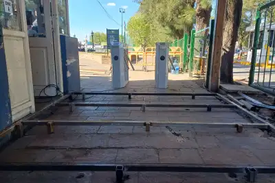 Nuevos molinetes para ingreso peatonal